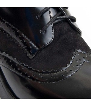 Zapato De Tacón Casual Para Mujer.  Montevita  Medel  93886 Negro