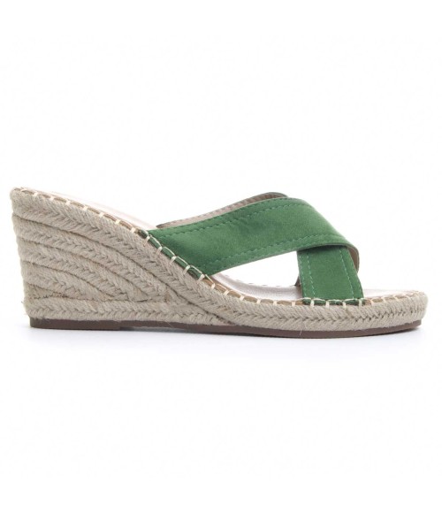 Sandalia Cómoda Para Mujer.  Montevita  Wedsun2  83238 Verde