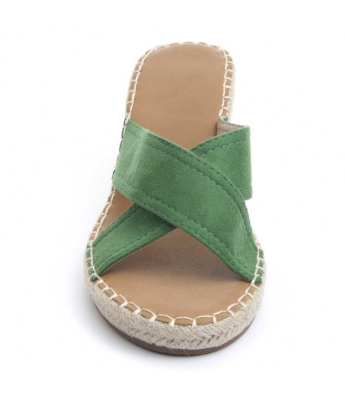Sandalia Cómoda Para Mujer.  Montevita  Wedsun2  83238 Verde