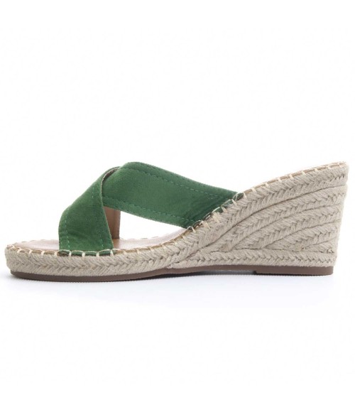 Sandalia Cómoda Para Mujer.  Montevita  Wedsun2  83238 Verde
