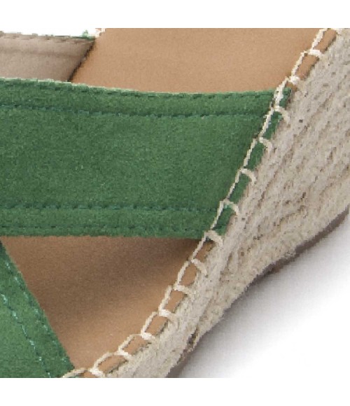 Sandalia Cómoda Para Mujer.  Montevita  Wedsun2  83238 Verde