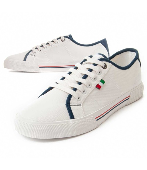 Sneaker Para Hombre  Montevita  Gansport2  87205 Blanco