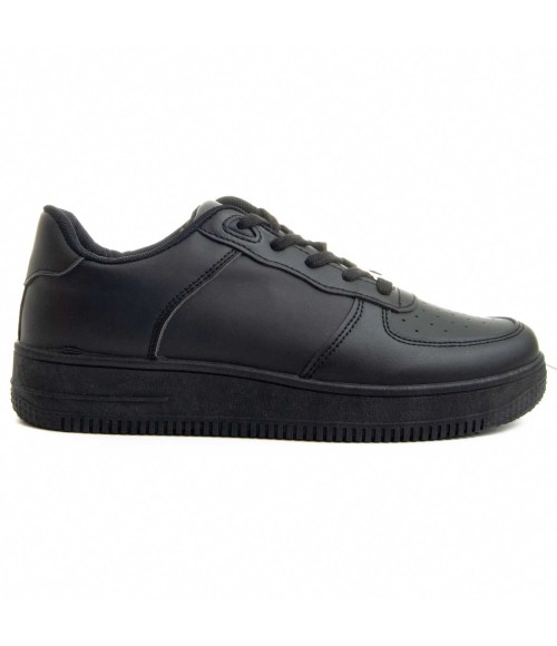 Sneaker Casual Para Hombre  Montevita  Force  88564 Negro