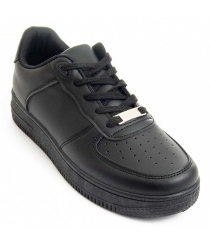 Sneaker Casual Para Hombre  Montevita  Force  88564 Negro