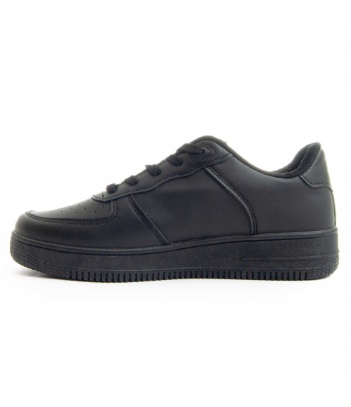 Sneaker Casual Para Hombre  Montevita  Force  88564 Negro