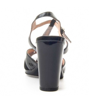 Zapato De Tacón Para Mujer.  Montevita  Sitra2  89050 Negro