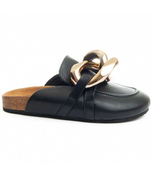 Mule Casual Para Mujer.  Montevita  Mulle  89360 Negro