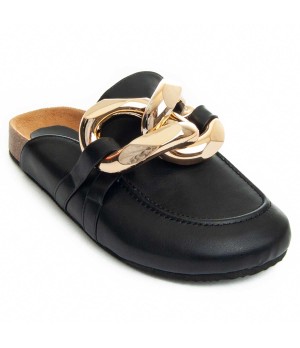 Mule Casual Para Mujer.  Montevita  Mulle  89360 Negro