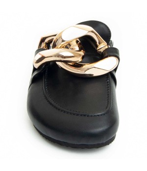 Mule Casual Para Mujer.  Montevita  Mulle  89360 Negro