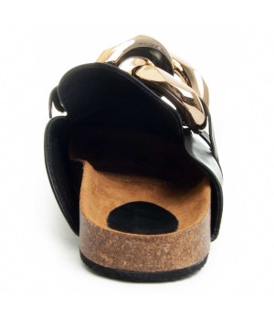 Mule Casual Para Mujer.  Montevita  Mulle  89360 Negro