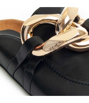 Mule Casual Para Mujer.  Montevita  Mulle  89360 Negro