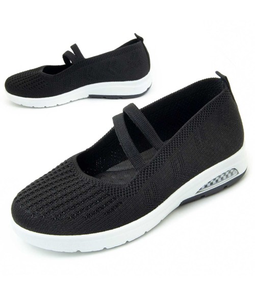 Sneaker Casual Para Mujer.  Montevita  Mimosport4  90481 Negro