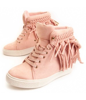 Botín Casual Para Mujer.  Montevita  Indig3  93884 Rosa