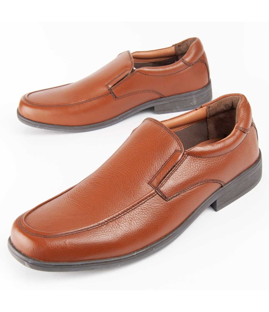 Mocasin De Piel Para Hombre Purapiel Confore8 100612