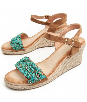 Sandalia casual de cuna para mujer Montevita Buona 91312