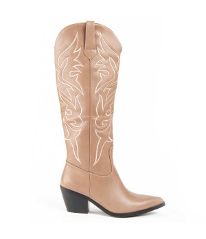 Bota Cowboy Para Mujer Montevita Botarey 100688