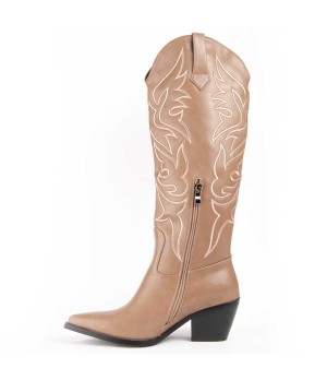 Bota Cowboy Para Mujer Montevita Botarey 100688