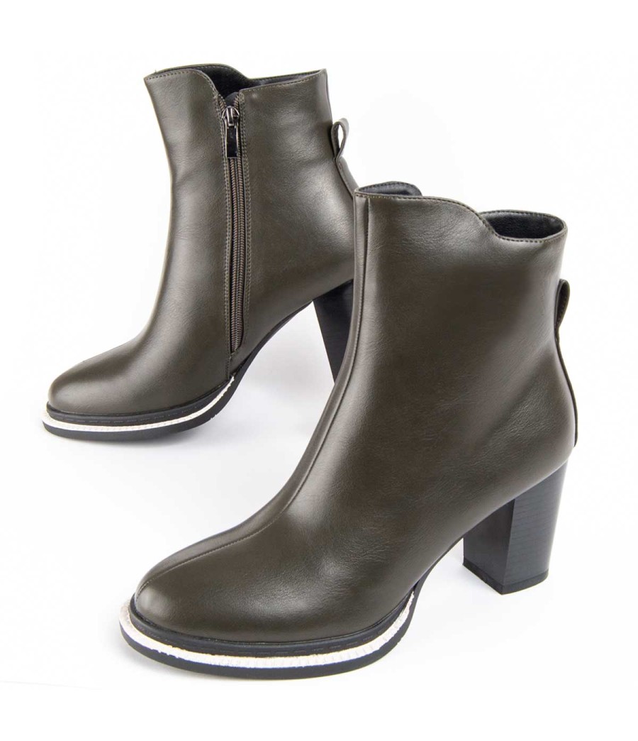 Botin De Tacon Para Mujer Montevita Vareli2 100705