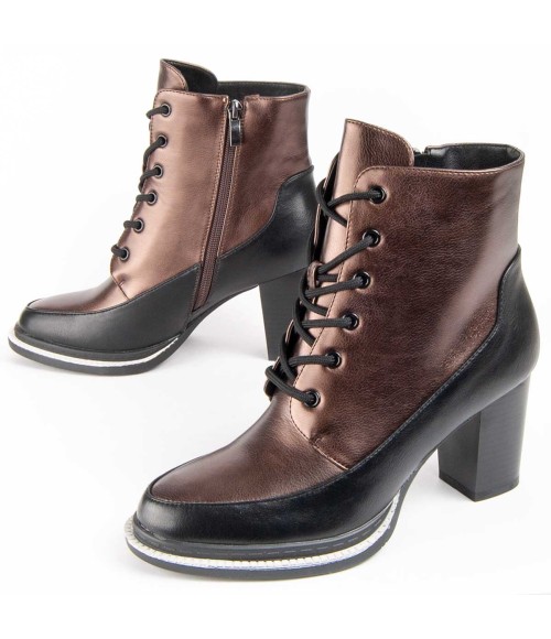 Botin De Tacon Para Mujer Montevita Vareli3 100707