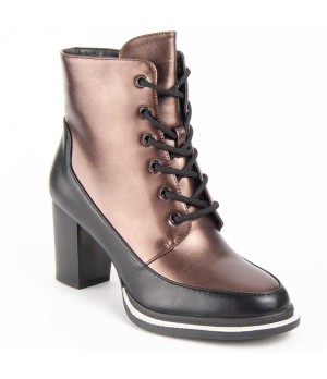 Botin De Tacon Para Mujer Montevita Vareli3 100707