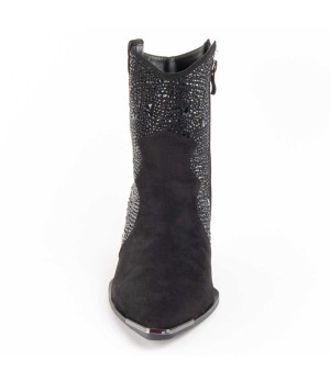 Botin Cowboy De Tacon Para Mujer Montevita Botirey8 100922