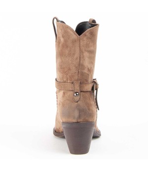 Botin De Tacon Para Mujer Montevita Espuela6 100935