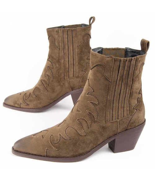 Botin De Tacon Para Mujer Montevita Espuela7 100936