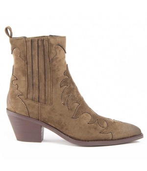 Botin De Tacon Para Mujer Montevita Espuela7 100936