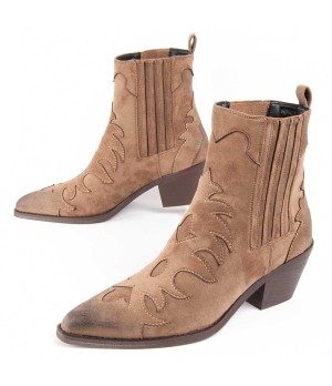 Botin De Tacon Para Mujer Montevita Espuela7 100937