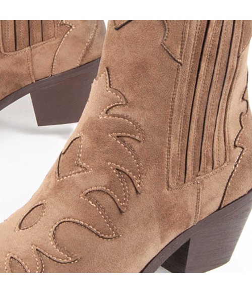 Botin De Tacon Para Mujer Montevita Espuela7 100937