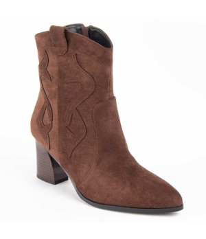 Botin De Tacon Para Mujer Montevita Cacera 100944