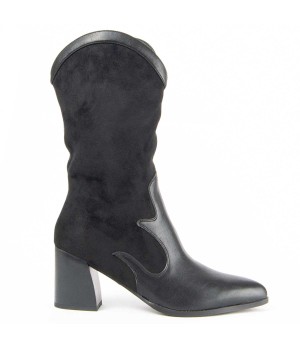 Bota De Tacon Para Mujer Montevita Tejan8 100945