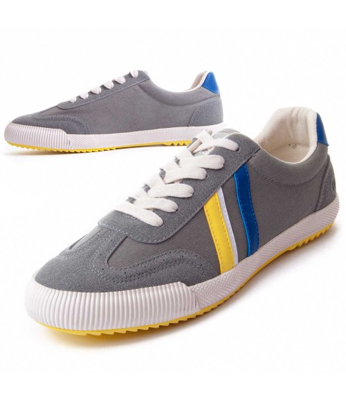 Sneaker Para Hombre  Montevita  Gansport  87201 Gris