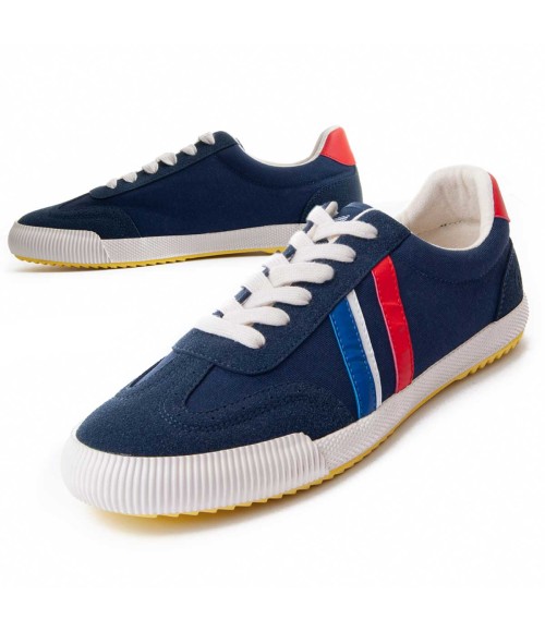 Sneaker Para Hombre  Montevita  Gansport  87202 Azul