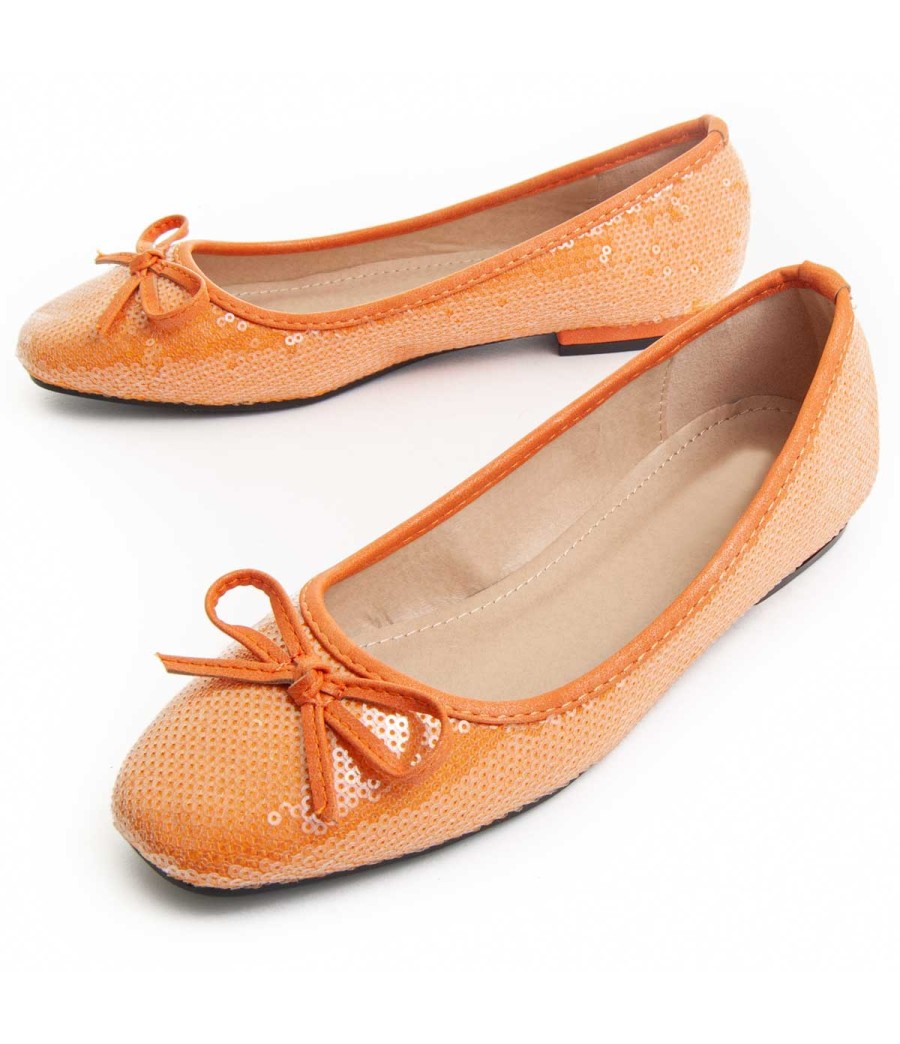 Bailarina Para Mujer  Montevita  Caliz  88213 Naranja