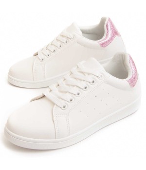 Sneaker Casual Para Mujer  Montevita  Stanterw  90879 Blanco