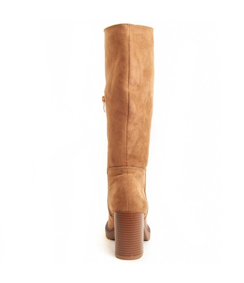 Bota De Tacón Para Mujer.  Montevita  Buonavitta3  94633 Marrón