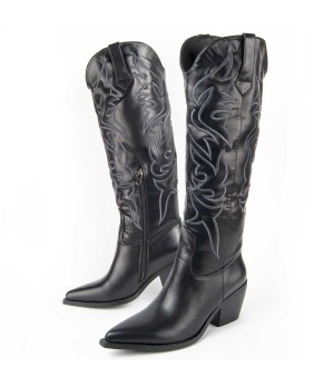 Bota Cowboy Para Mujer Montevita Botarey 100689