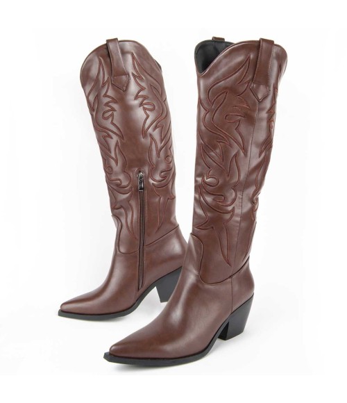 Bota Cowboy Para Mujer Montevita Botarey 100690