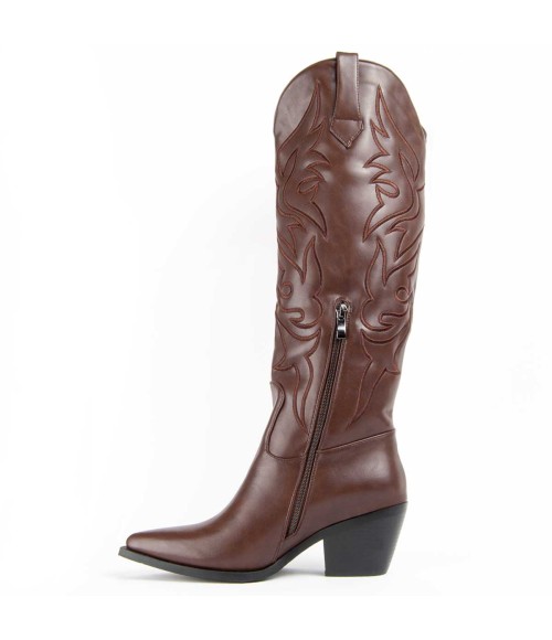 Bota Cowboy Para Mujer Montevita Botarey 100690