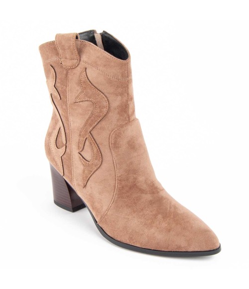 Botin De Tacon Para Mujer Montevita Cacera 100943