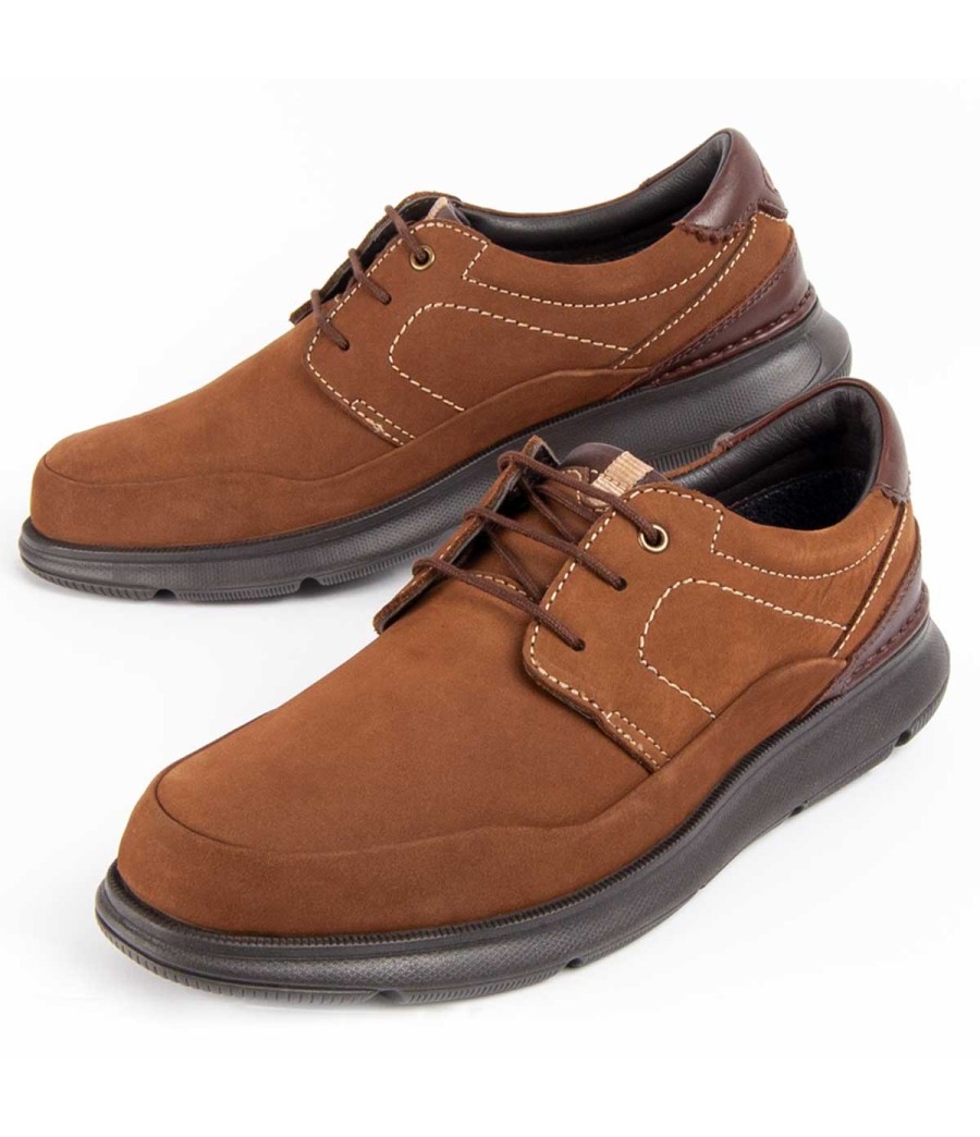 Zapato De Piel Para Hombre Purapiel Confore10 102487