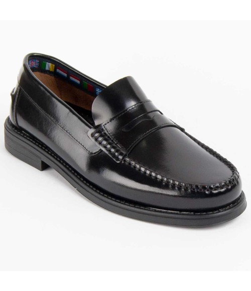Mocasin De Piel Para Hombre Purapiel Castellar2 102507