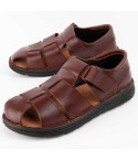 Sandalia De Piel Para Hombre. Purapiel Beira8 102731