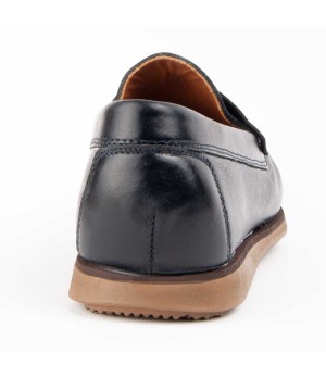 Mocasin De Piel Para Hombre Purapiel Mocca7 102734