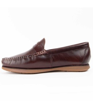 Mocasin De Piel Para Hombre Purapiel Mocca7 102735