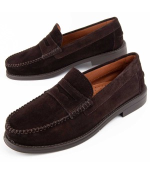 Mocasin De Piel Para Hombre Purapiel Moretto4 102883