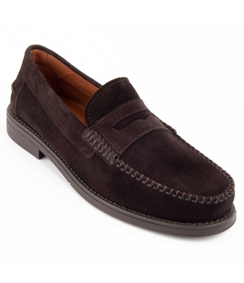 Mocasin De Piel Para Hombre Purapiel Moretto4 102883