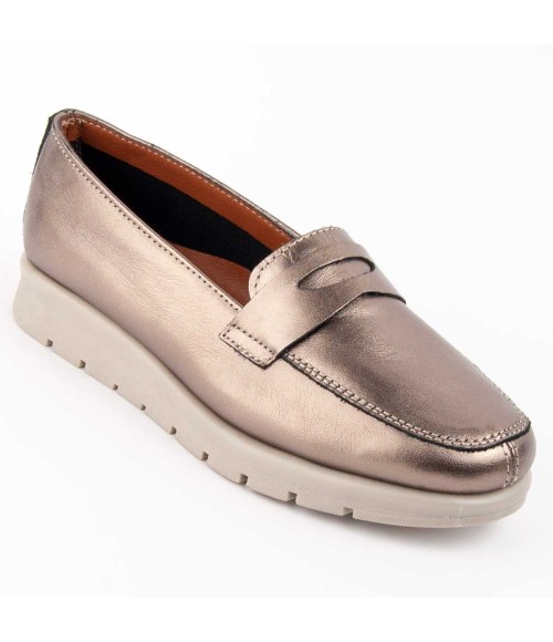 Mocasin De Piel Para Mujer Purapiel Meilis 103024