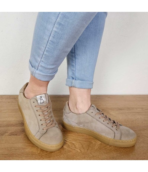 Sneaker De Piel Para Mujer Purapiel Purasn 103047